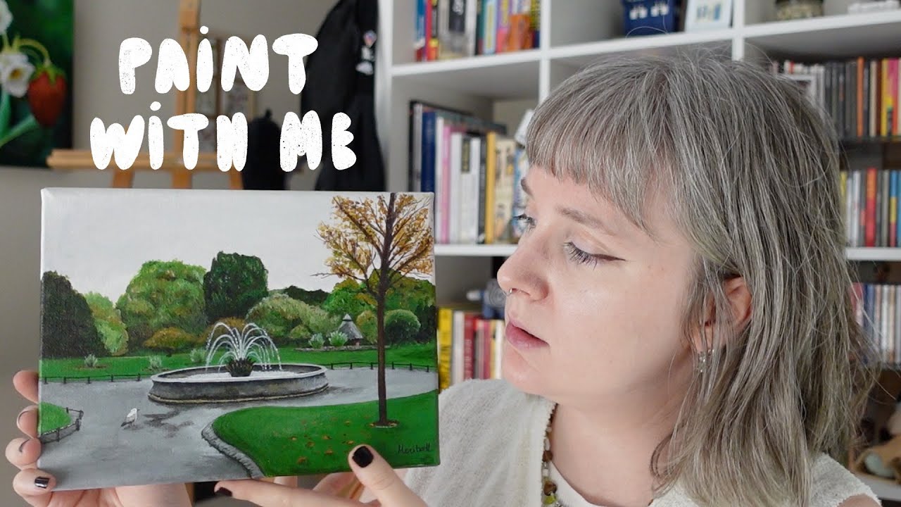 PAINT WITH ME | St. Stephen's Green Park (Dublin)