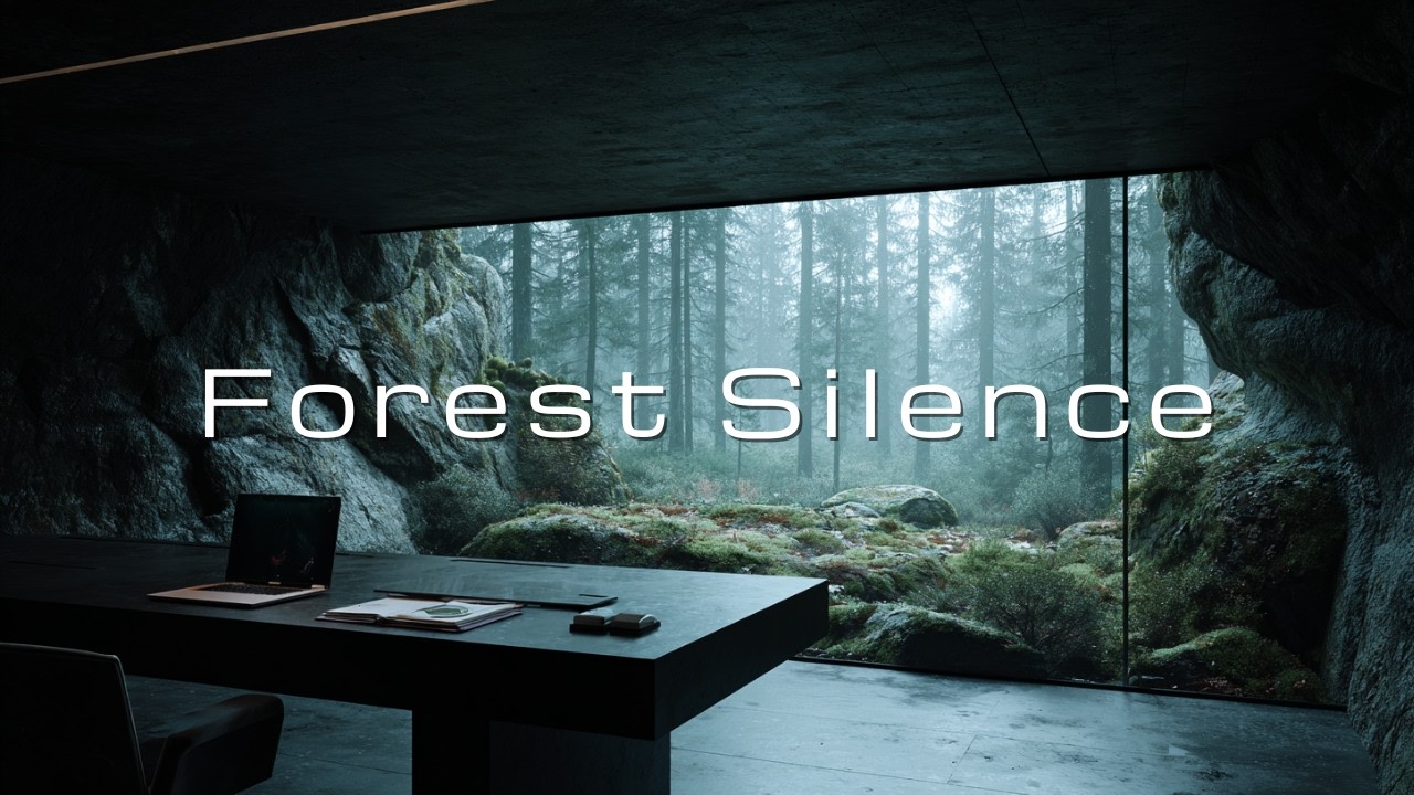Calm Deep Work Music for Productivity &ndash; Monolithic Moss Cavern Ambience