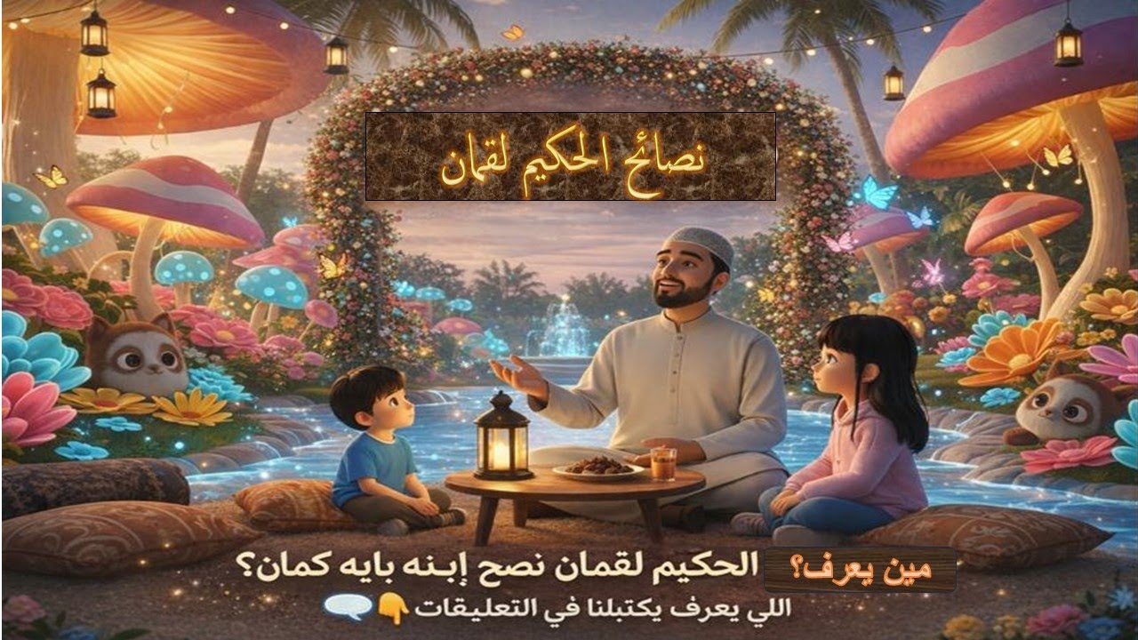 نصائح الحكيم لقمان لابنه | احكيلي قصة – قصص إسلامية للأطفال