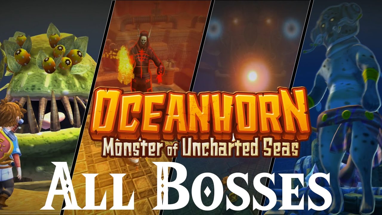 Oceanhorn : Monster of Uncharted Seas // All Bosses