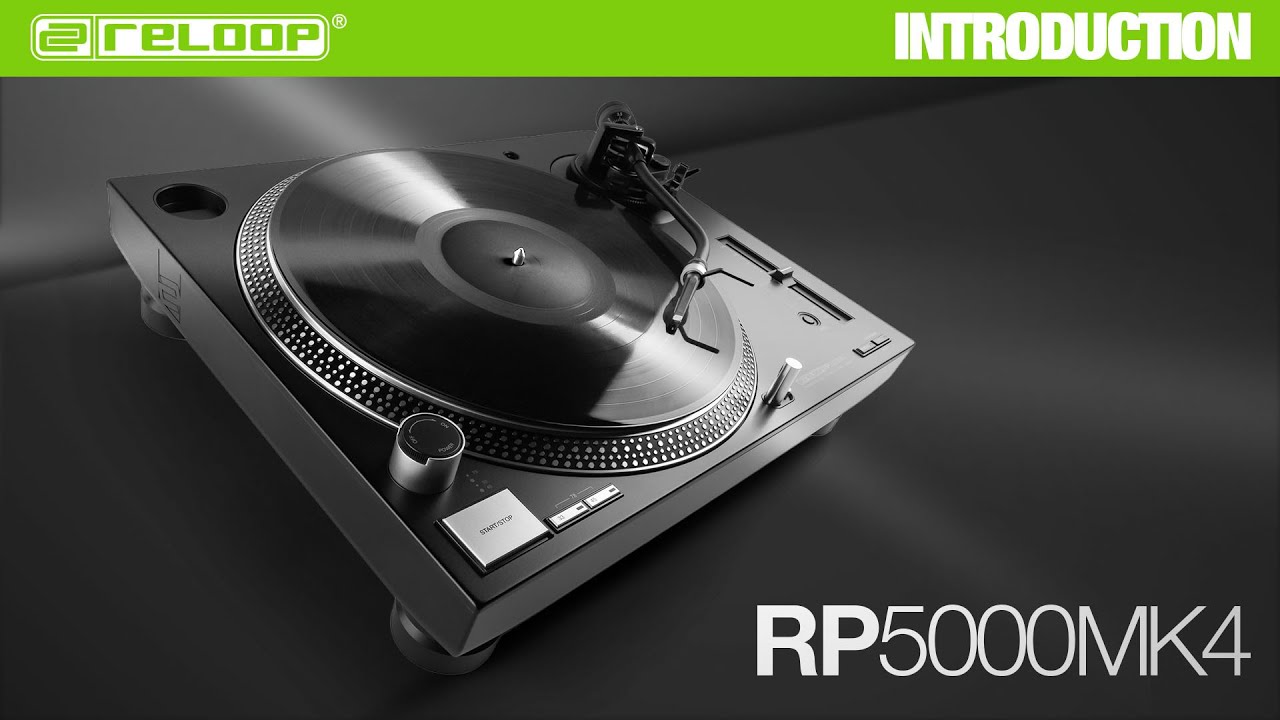 Reloop RP-5000 MK4 - Professional high-torque turntable system (Introduction)