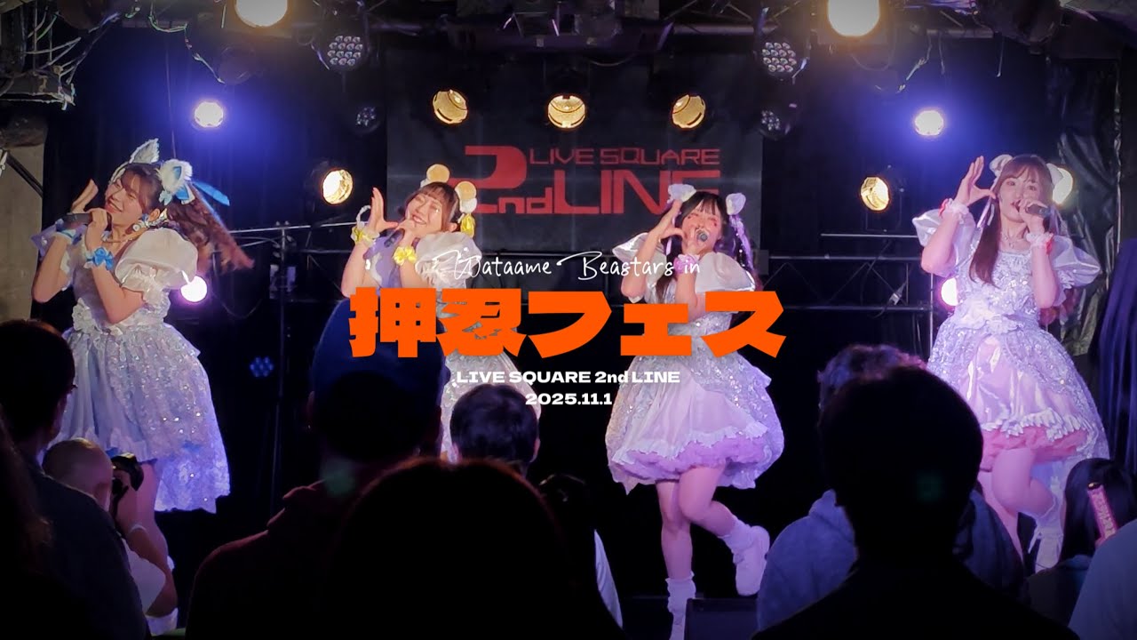 【わたあめびーすたーず】押忍フェス 2025.11.1【4K】