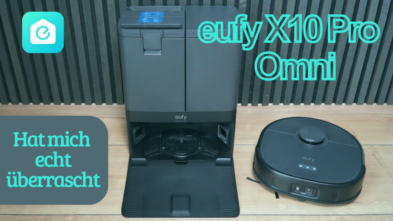 eufy X10 Pro Omni - Neuer Saugroboter mit Reinigungsstation