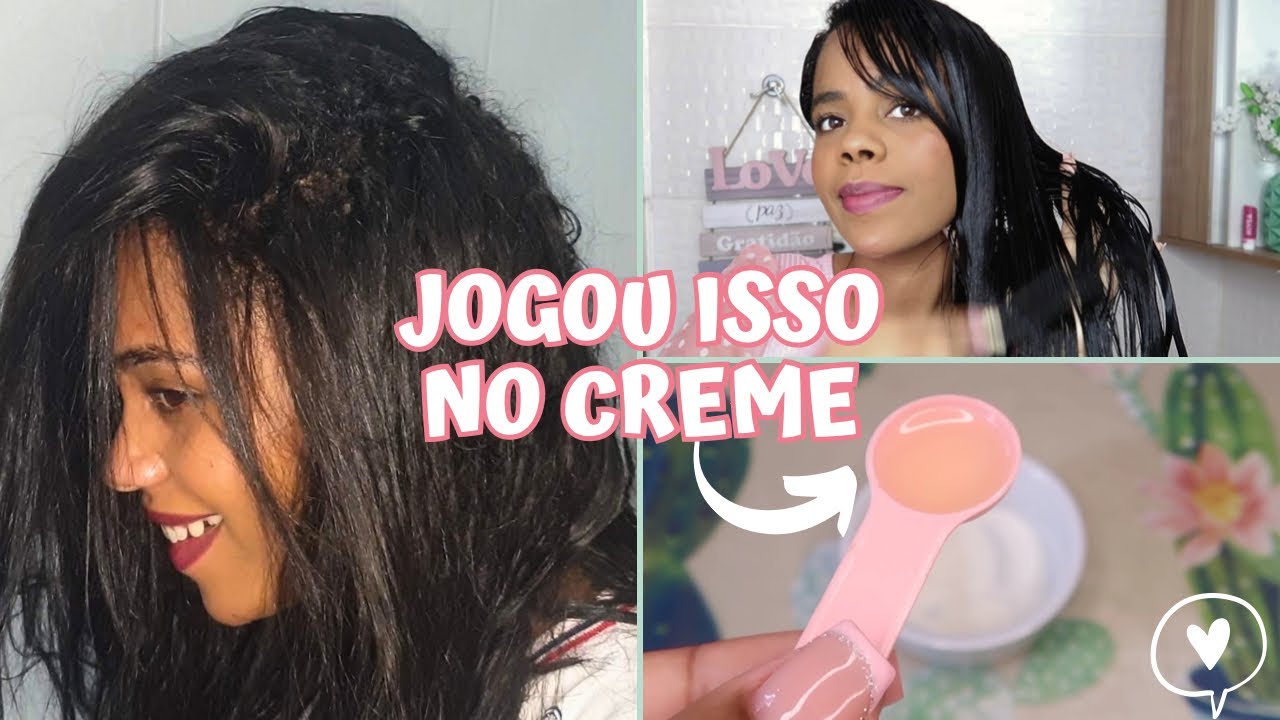 CABELO dela DERRETEU de t&atilde;o LISO com a PROGRESSIVA CASEIRA de s&oacute; 3 INGREDIENTES 💥