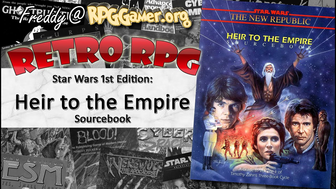 Наследник Империи (RPG по вселенной Star Wars, West End Games, 1992) | Ретро-RPG