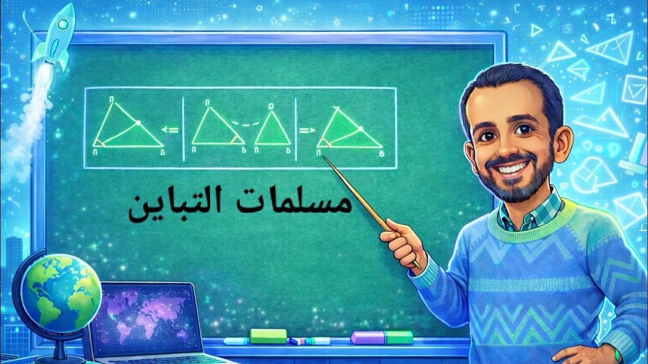 مسلمات التباين #الصف_الثانى_الإعدادى #الحسن_عبدالمحسن #فكرة_ومسألة 