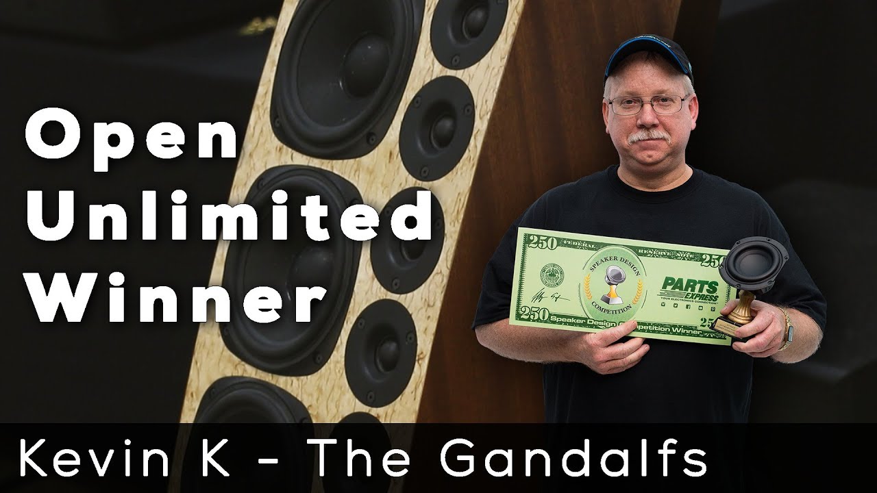 Speaker Design Competition Winner - Kevin Kendrick - The Gandalfs