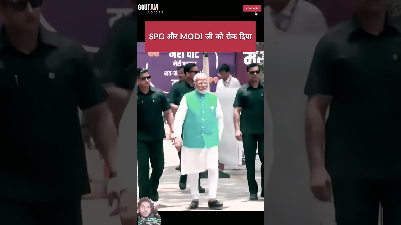Grand Entry Of PM Modi With SPG Commando 🤩 #motivation #cricket #iansindia #pmmodi
