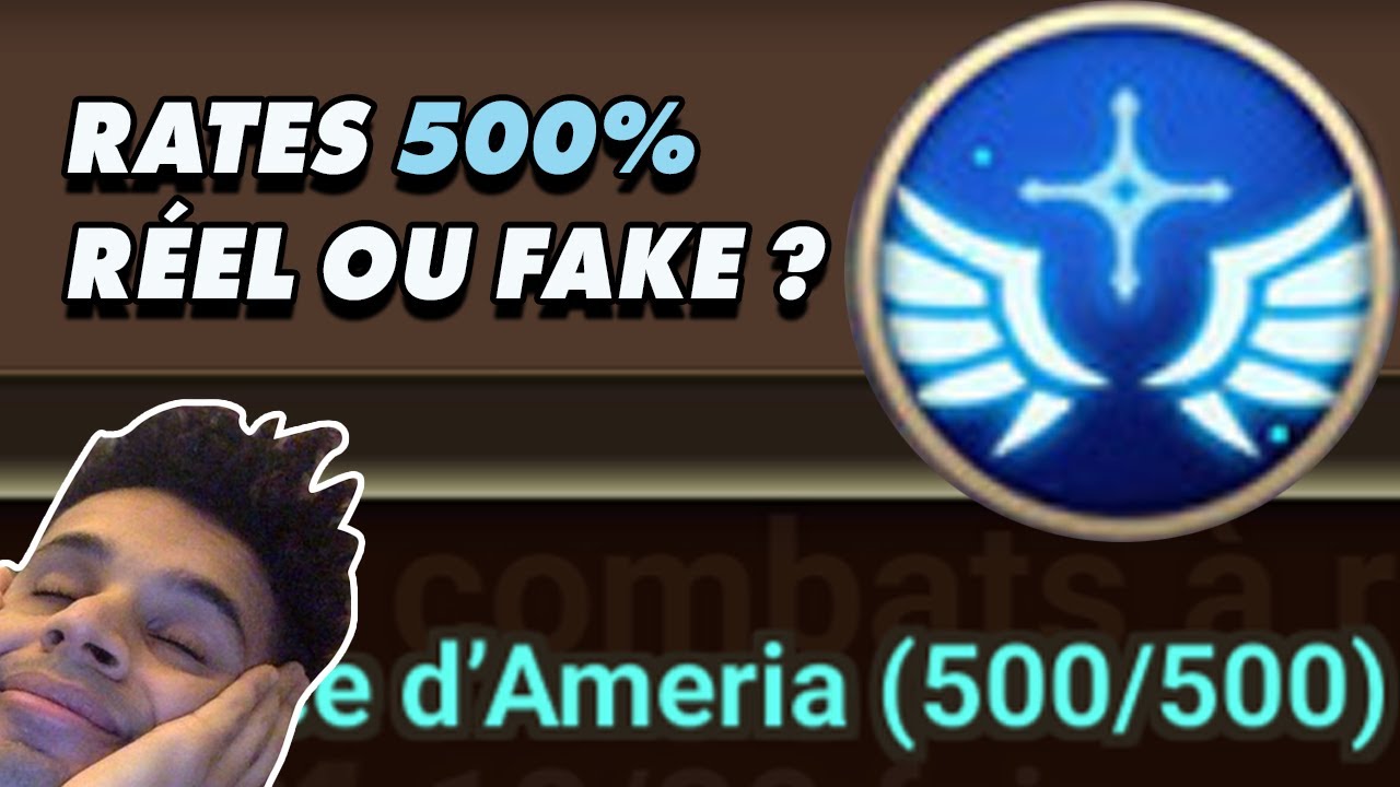 Rates 500% augmentés ! Test de la Chance d'Ameria : Info ou Intox ?[Summoners War]