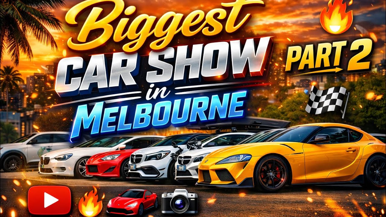 Biggest car show in Melbourne (Part 2) | All types of cars | Ashir Anwar 