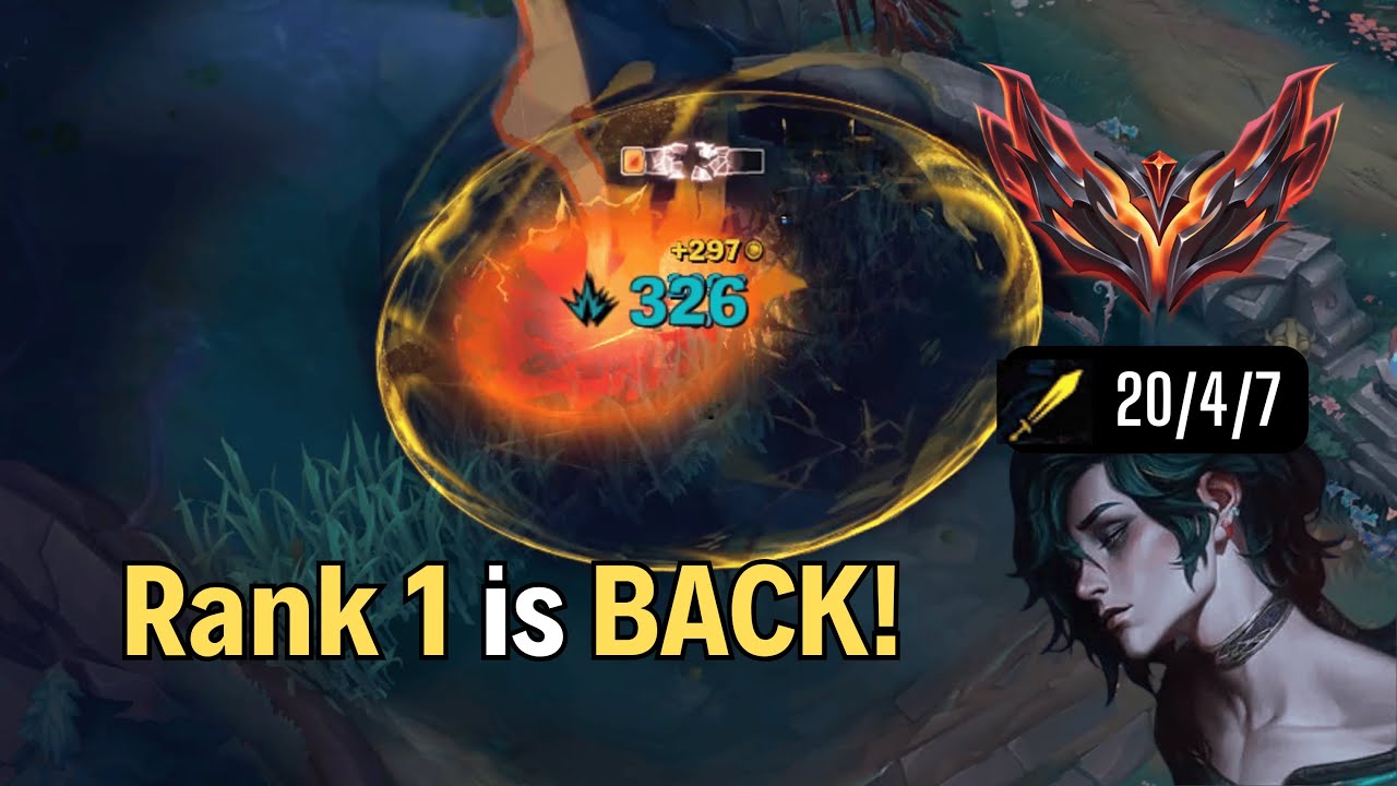 Rank 1 is back with in insane 1v9!  #hwei #leagueoflegends #lol