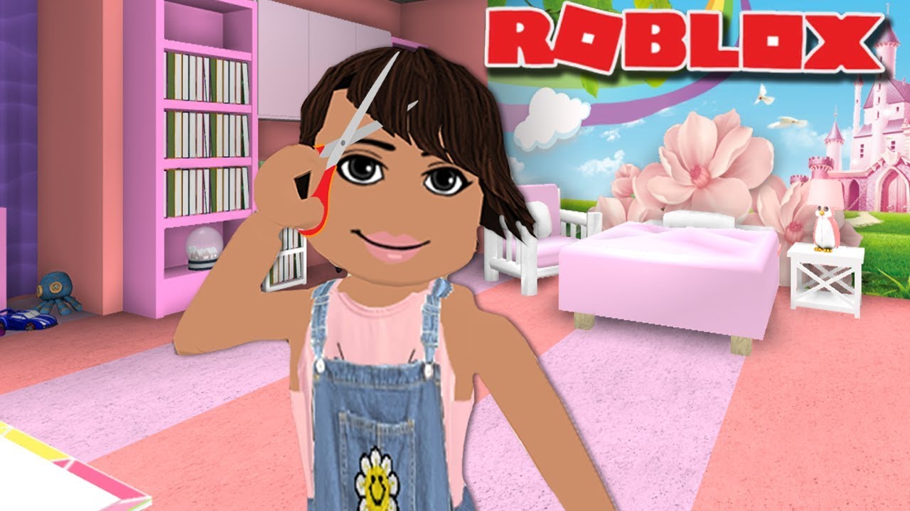 MY DAUGHTER CUT HER OWN HAIR! Bloxburg Family