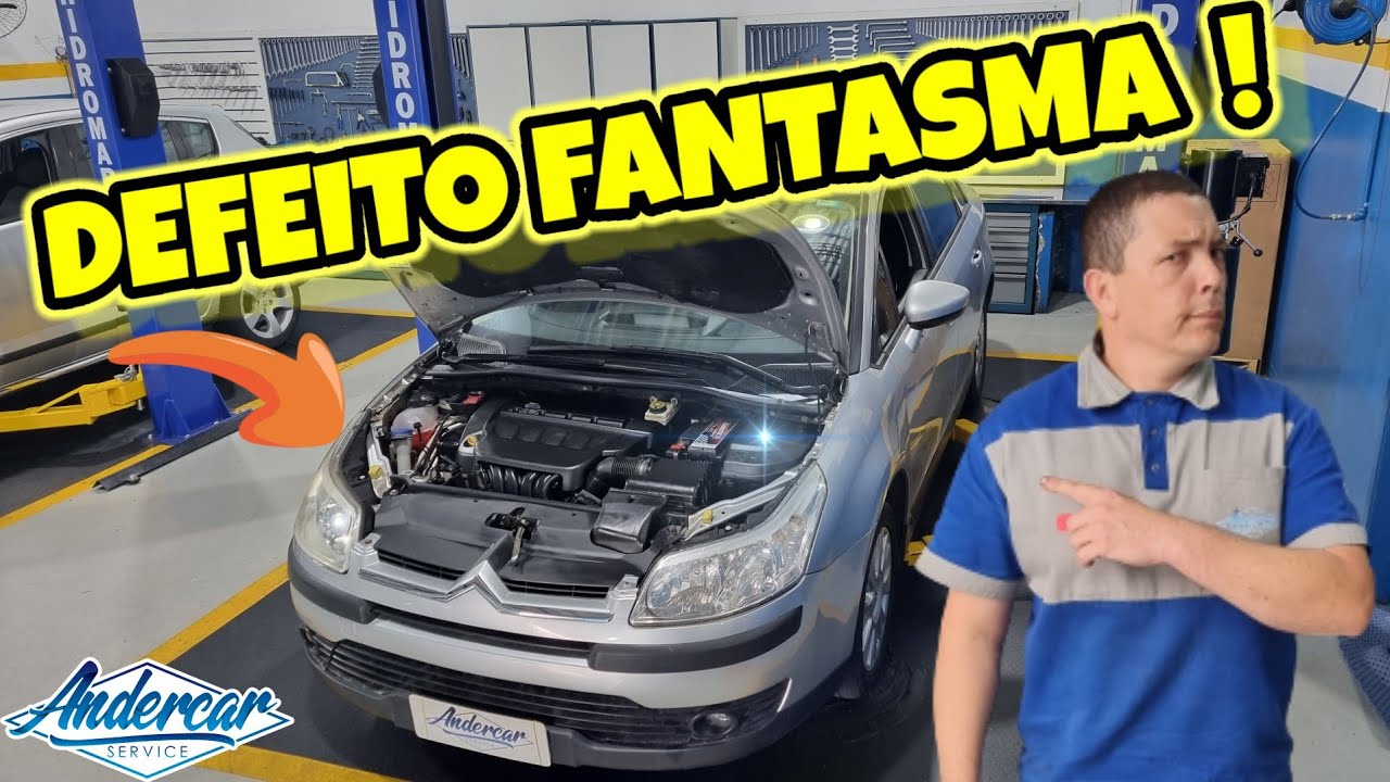 Citroen C4 defeito que assusta mecânicos, o tal defeito fantasma 👻 🤣 #citroen  @AndercarSERVICE