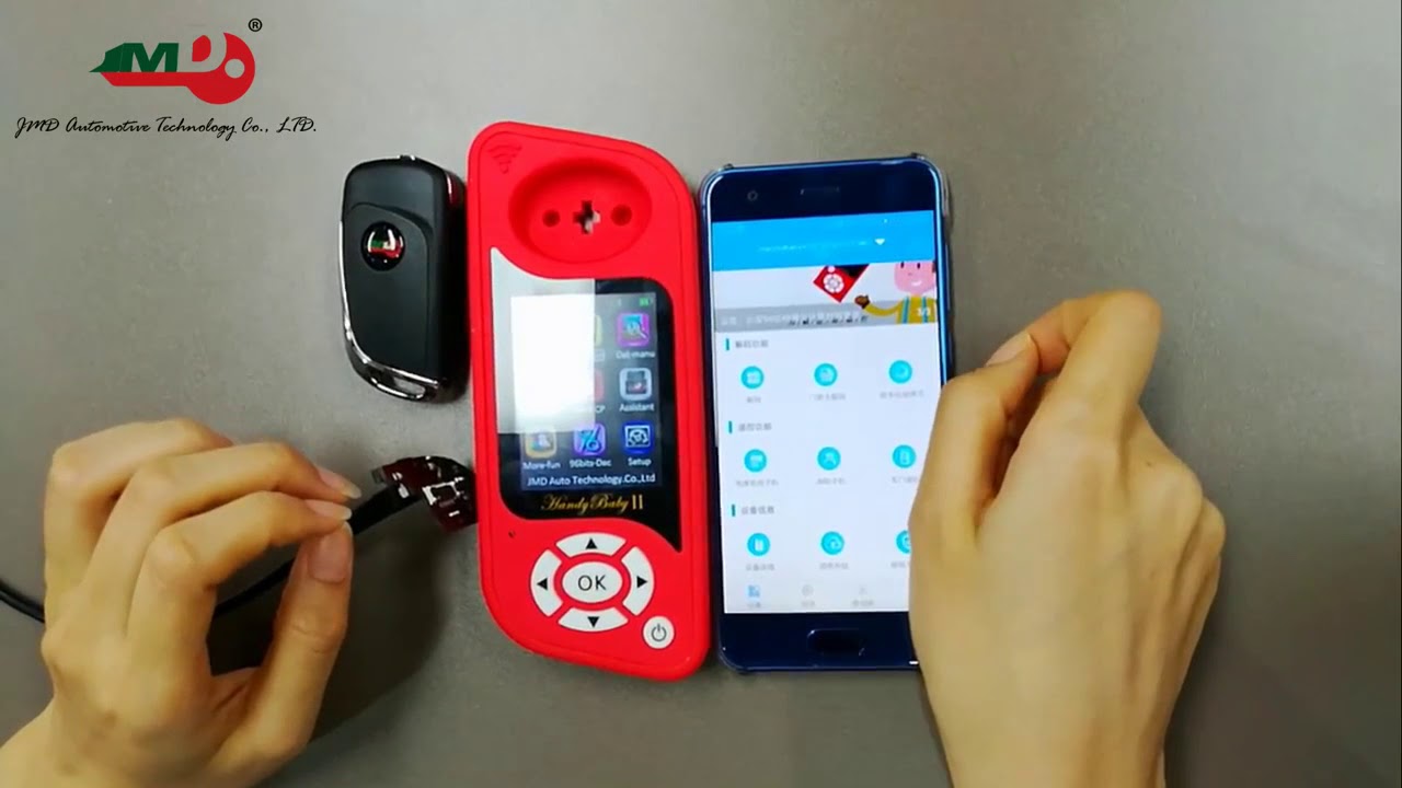 How to use Handy Baby 2 JMD to generate car remotes