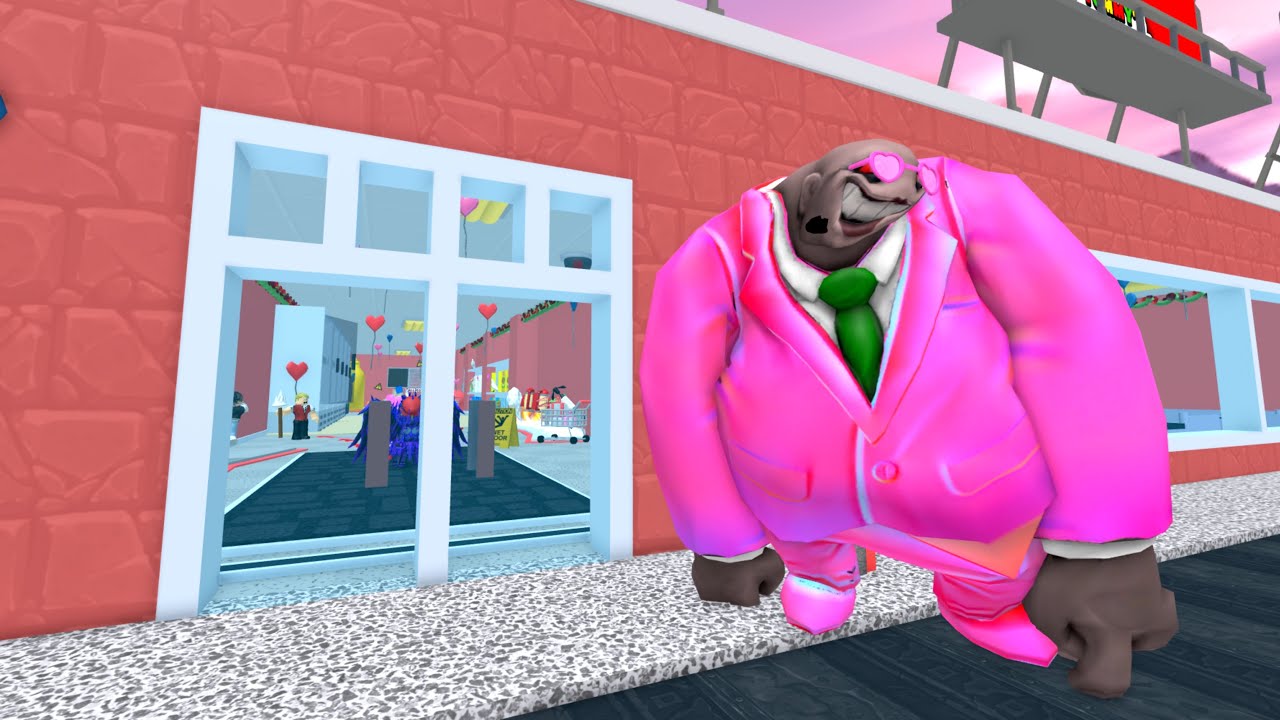 ESCAPE MR YUMMY'S SUPERMARKET VALENTINE UPDATE (OBBY) ROBLOX