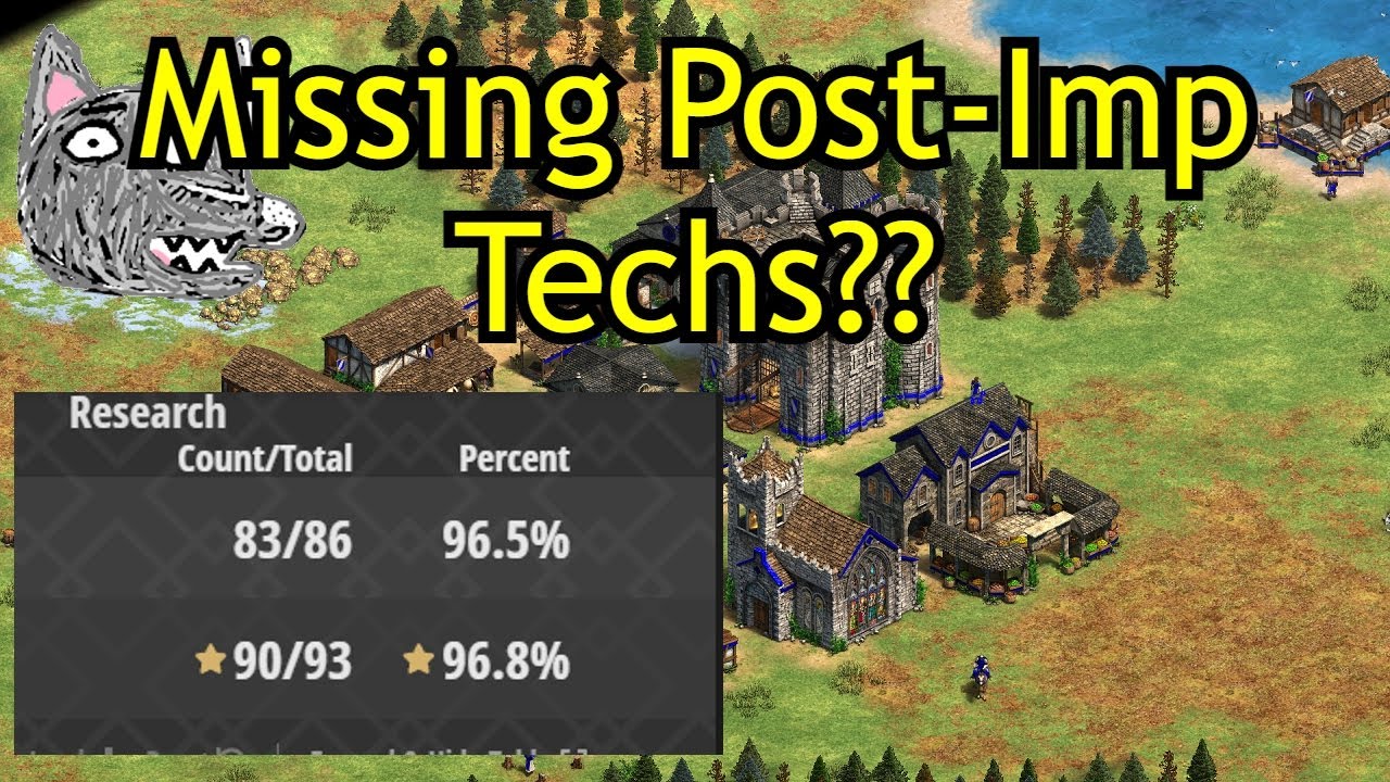 The Mystery of the Missing Post-Imp Techs! | AoE2: DE