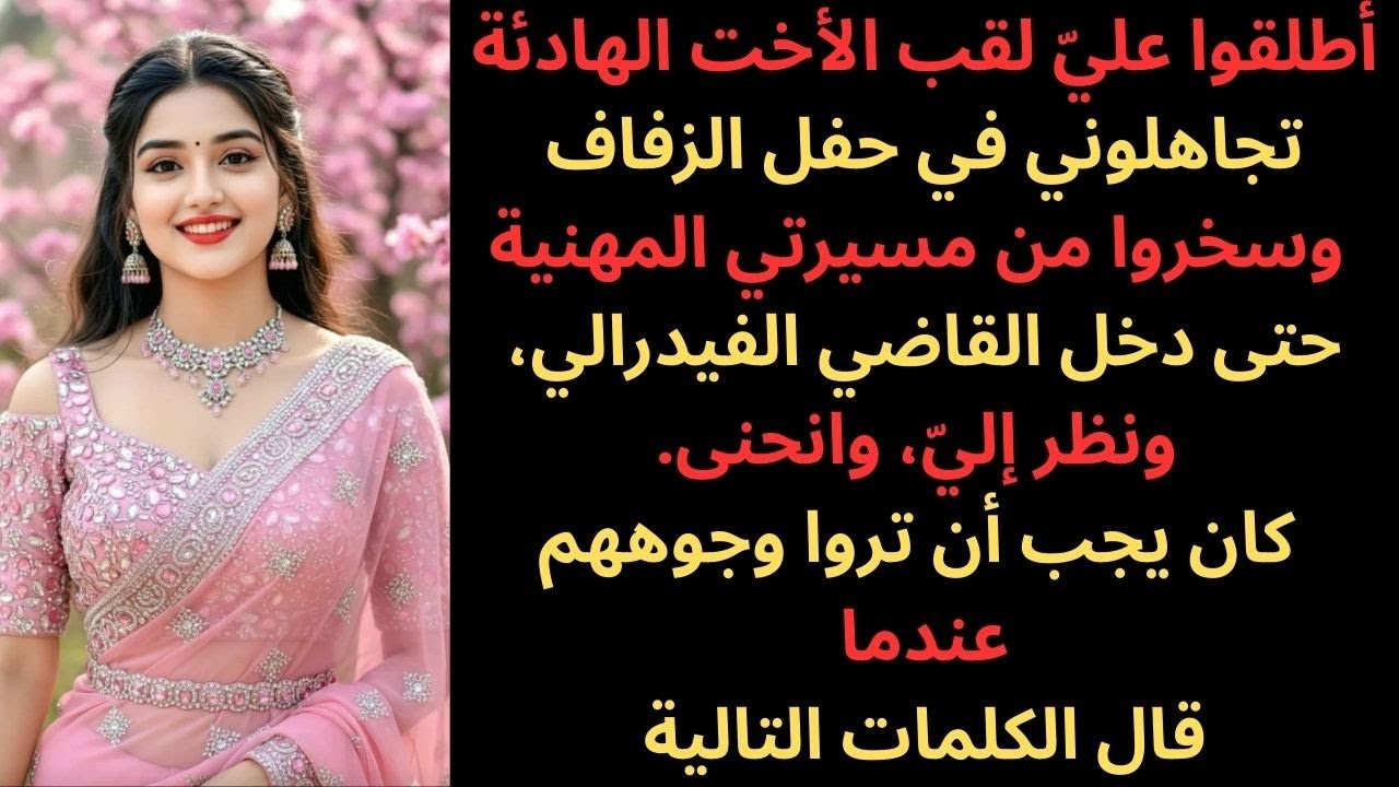 تجاهلني والد زوج أختي في زفافها — ثم دخل القاضي وانحنى