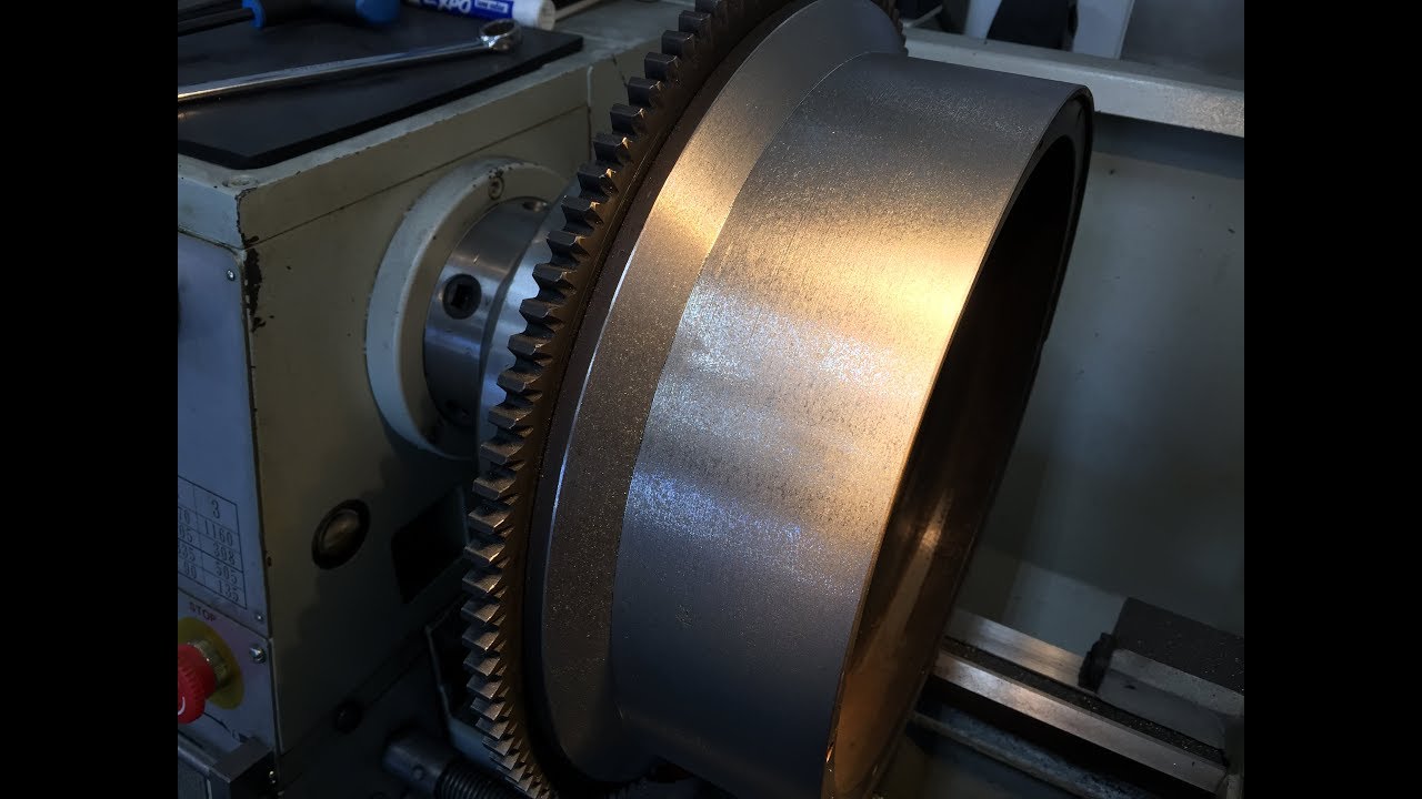 Lightening a 1931 Ford Model A Flywheel