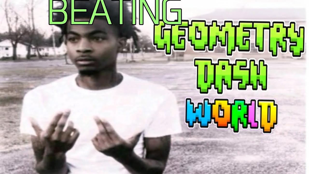 BEATING GEOMETRY DASH WORLD IN A FEW ATTEMPTS!