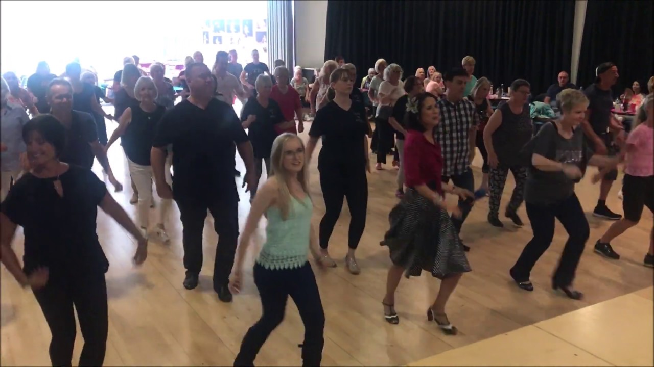 It's Time To Swing - Line Dance Demo from Harlow, England