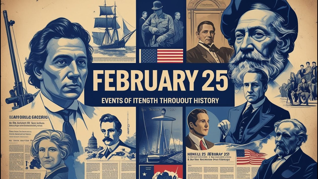 I Found 50 AMAZING Historical Events That Happened on February 25