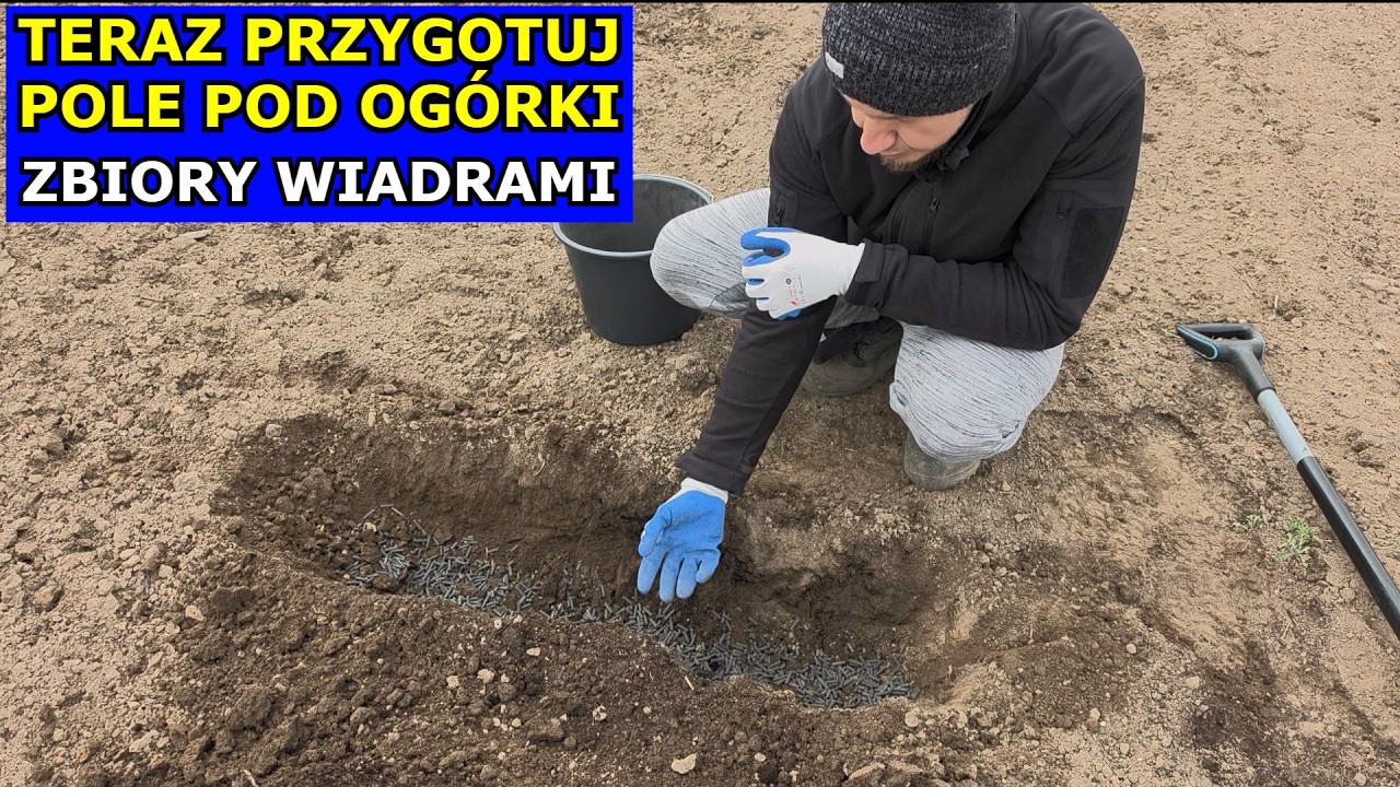 TERAZ ZR&Oacute;B Dołek pod Og&oacute;rki Zbiory będą Wiadrami. Tajniki Uprawy. Jak uprawiać Og&oacute;rek gruntowy 2026.