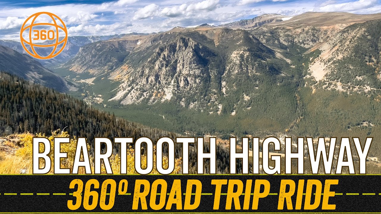 Beartooth Highway Scenic Drive in 360