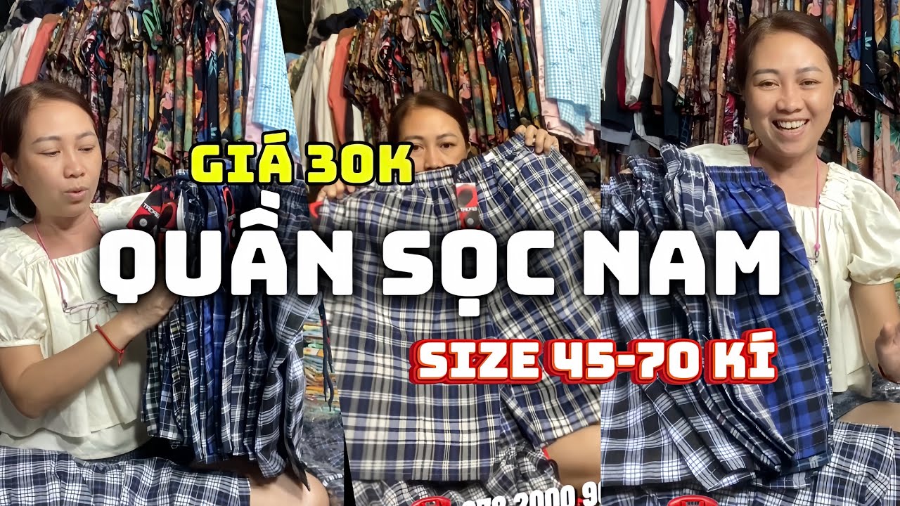 13-3-2026| Quần Đùi nam giá 30k nhiều kiểu| ☎️ 078 2000 900