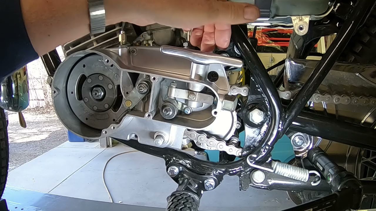 TC125 Suzuki motorcycle loose ends, and start up