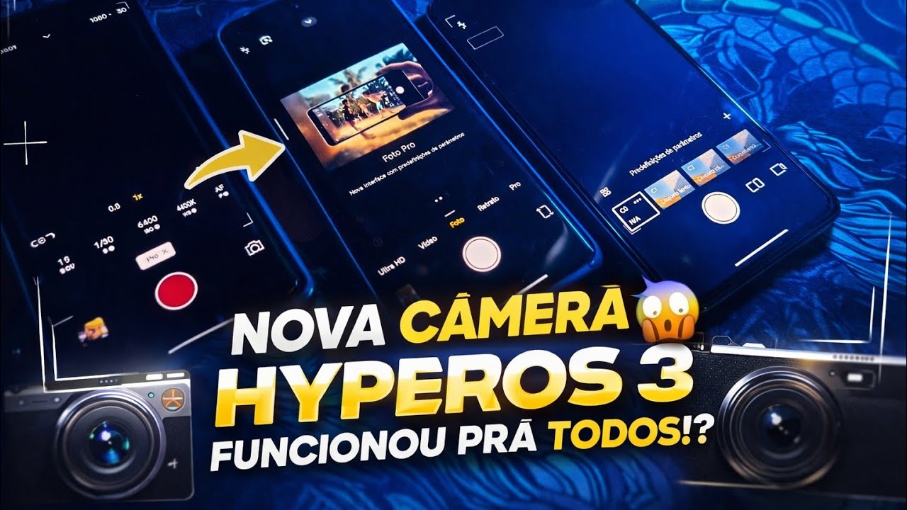 FINALMENTE! NOVA CÂMERA DA HYPEROS 3 FUNCIONOU PRA TODO MUNDO????? 😱📸 | VEJA O QUE MUDOU