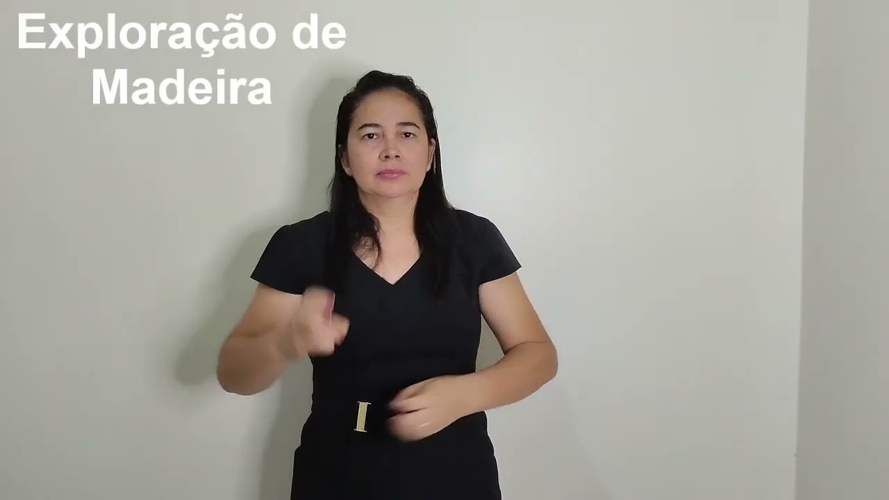 Explora&ccedil;&atilde;o de Madeira - Libras