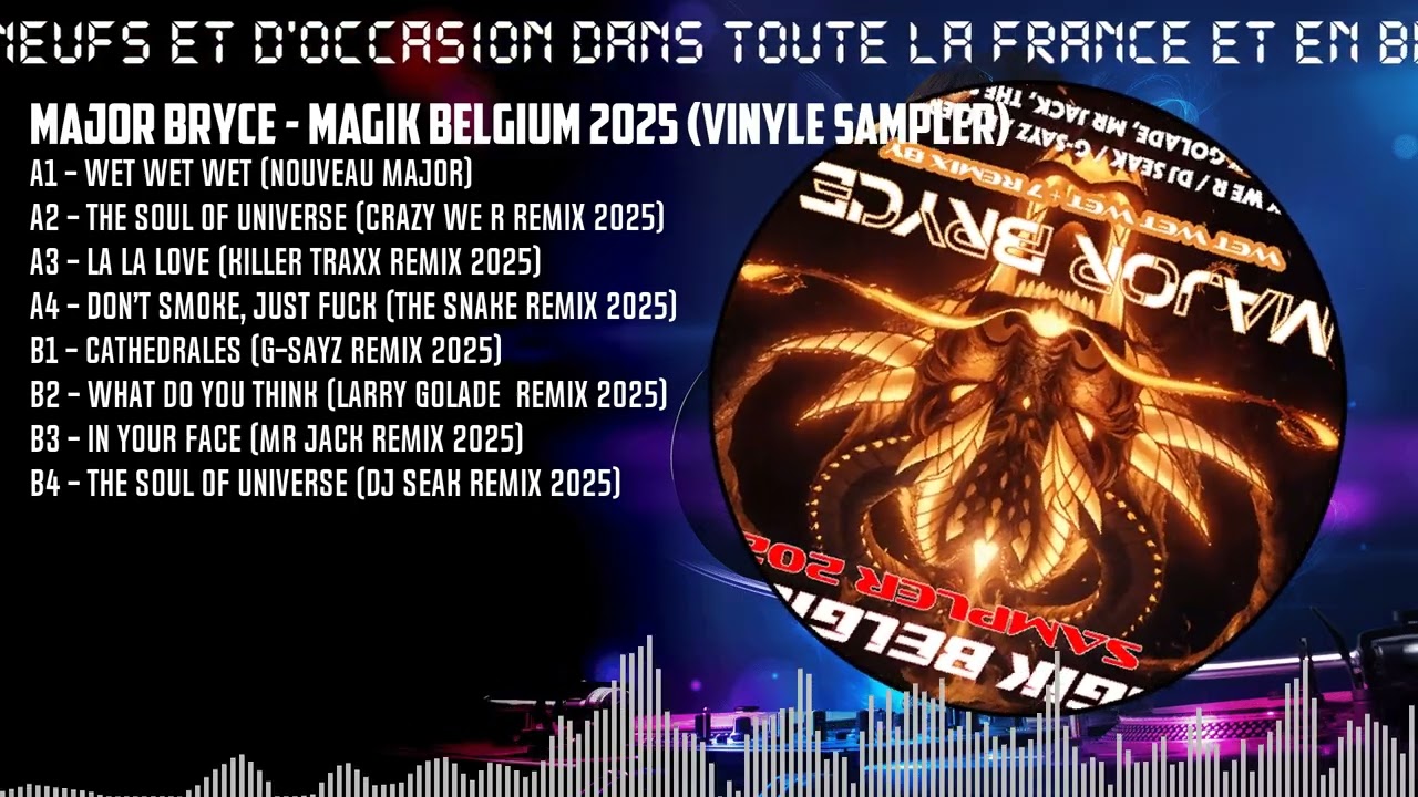Major Bryce - MAGIK BELGIUM 2025 (VINYLE SAMPLER) [BLACK] (PYT-2025-02)