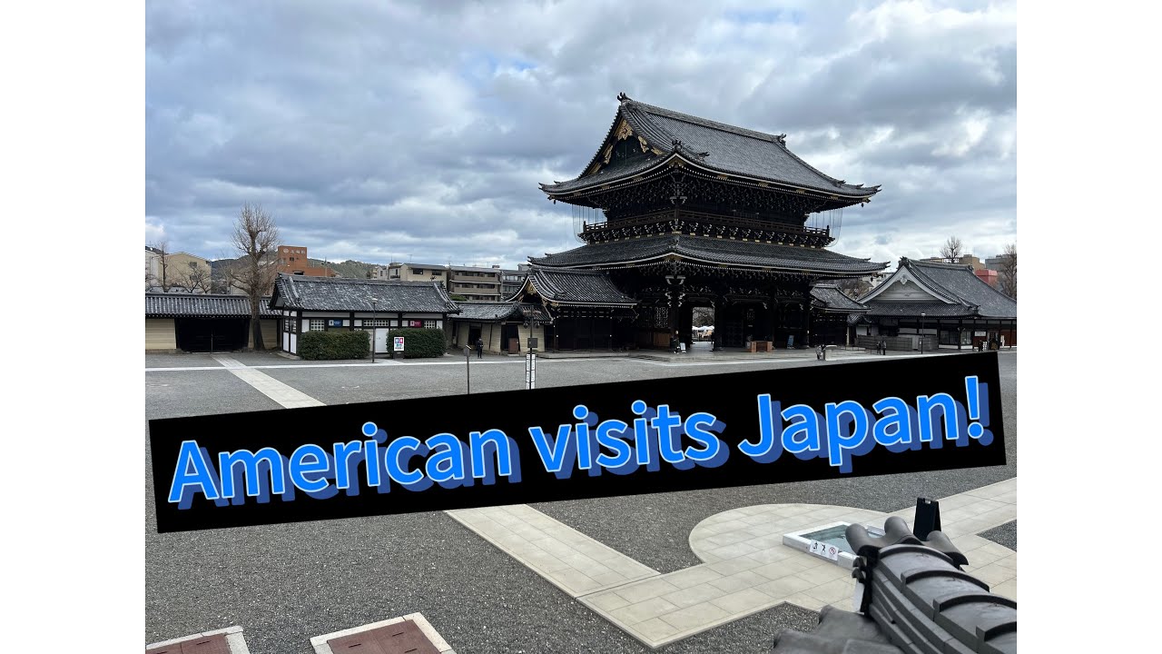 American travels to Japan for the first time! (Episode 1)