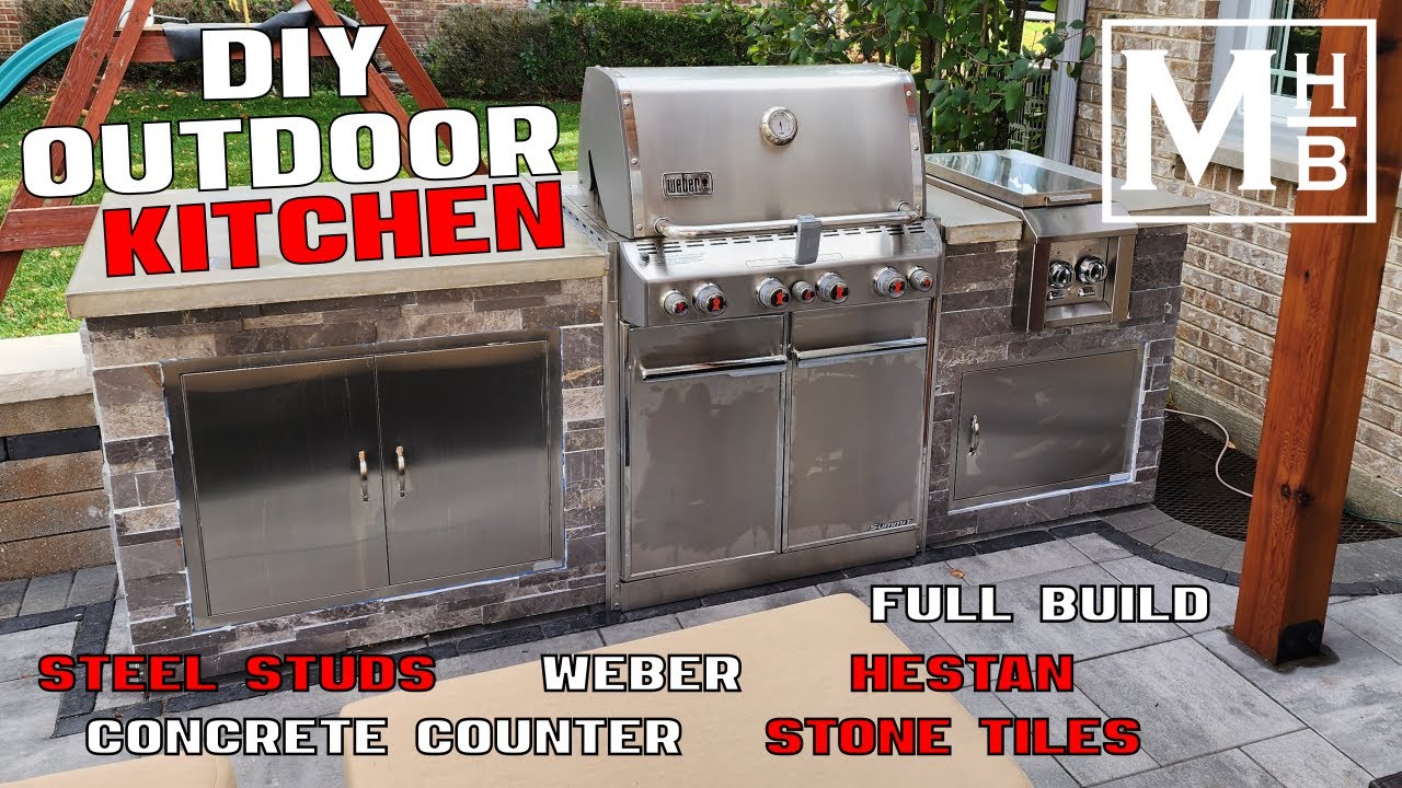 Weber Dream BBQ Station: Easy DIY Outdoor Kitchen Build