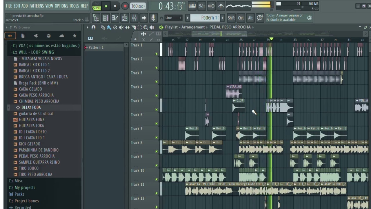 KIT DE BREGA FUNK 2026 ATUALIZADO - DJ RUAN NO BEAT