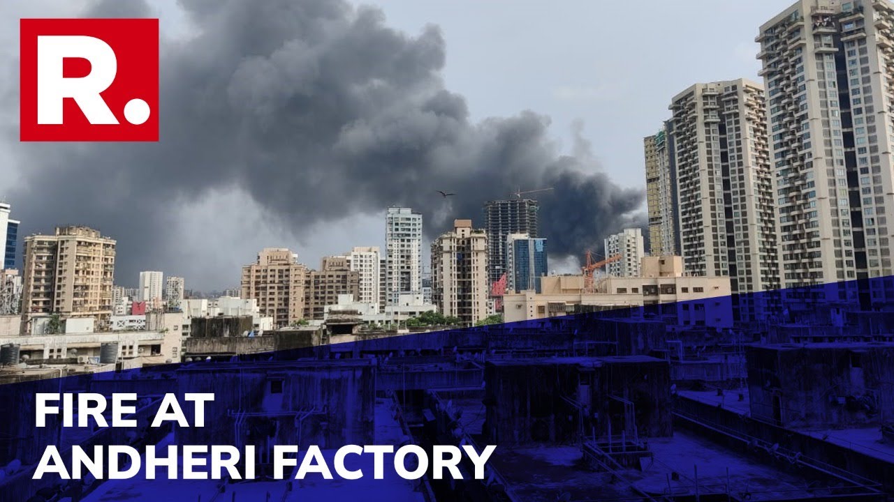 Mumbai: Major Fire Reported At Andheri's Chitrakoot Ground Warehouse; Rescue Ops Underway