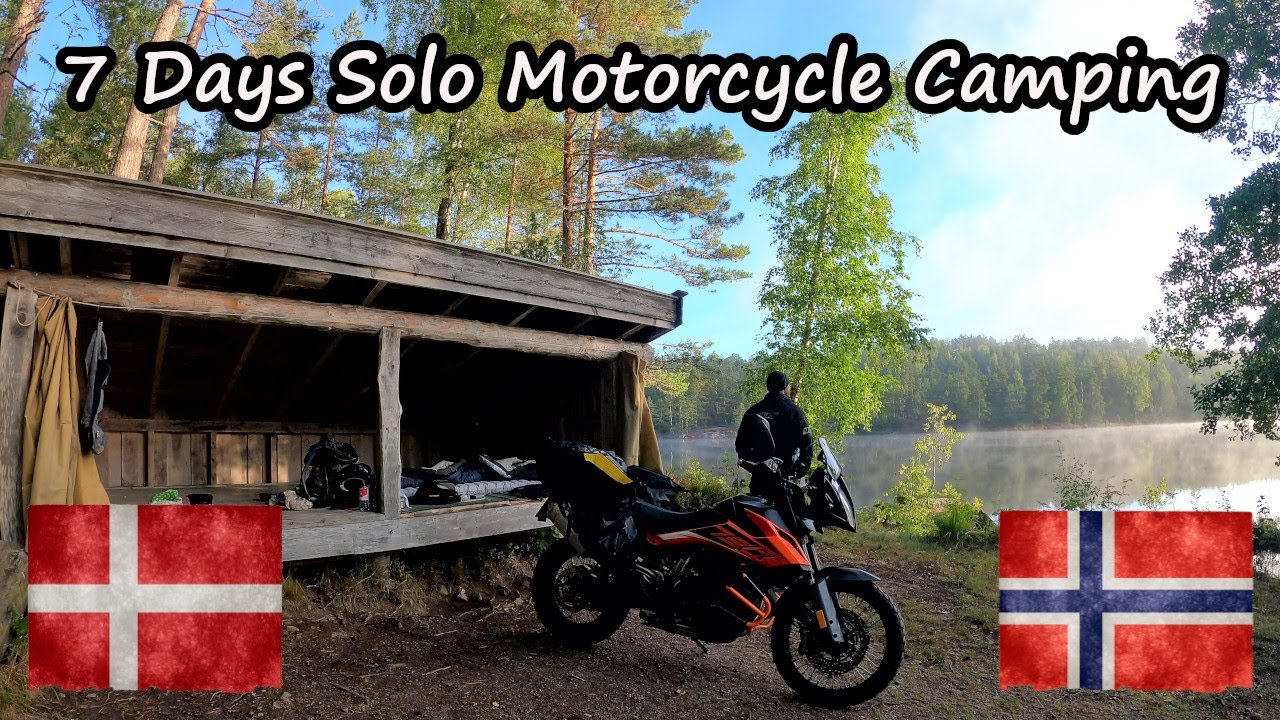 7 Days Solo Motorcycle Camping and TET  Norway / Denmark