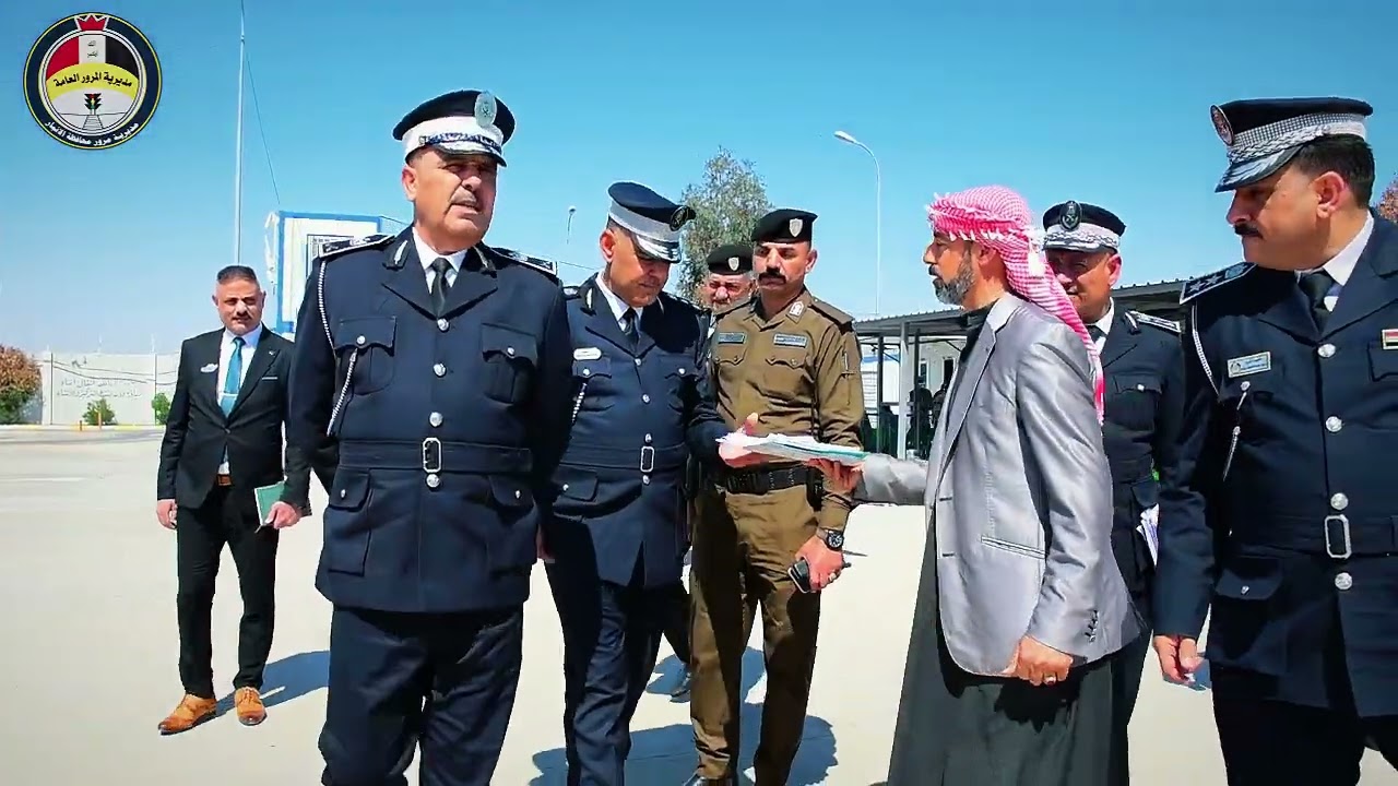 اللواء الحقوقي سعيد حميد امون في مجمع تسجيل الانبار