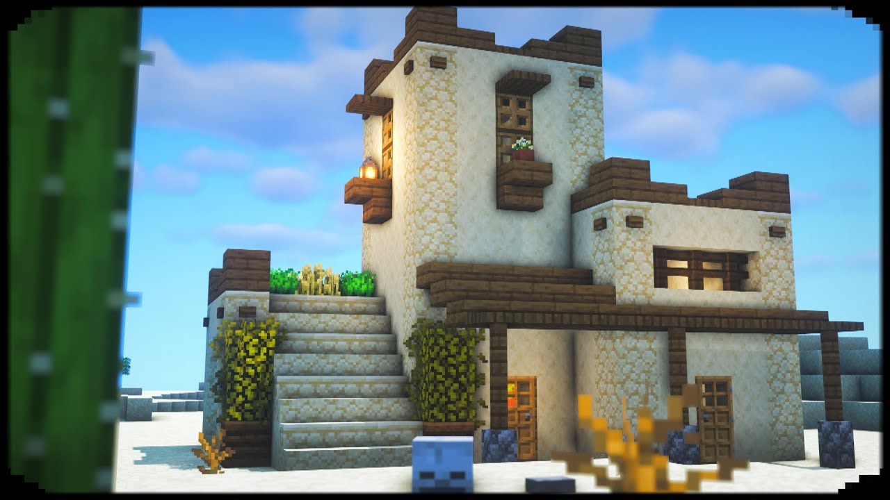 ★ Minecraft: How to Make a Desert House