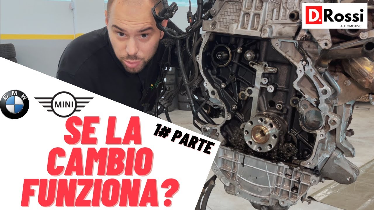 SOSTITUISCO LA CATENA ROTTA DI UN MOTORE BMW MINI N47  TORNERA' A FUNZIONARE ? 1 PARTE