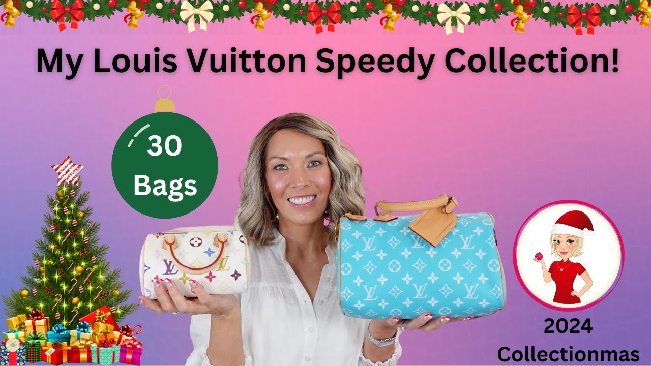 My Louis Vuitton Speedy Collection! 30 Bags!