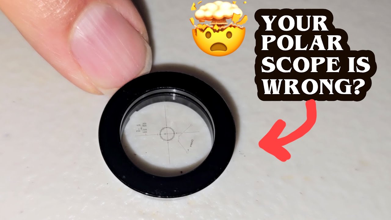 Your Skywatcher Star Adventurer GTI polar scope is wrong? Easy fix