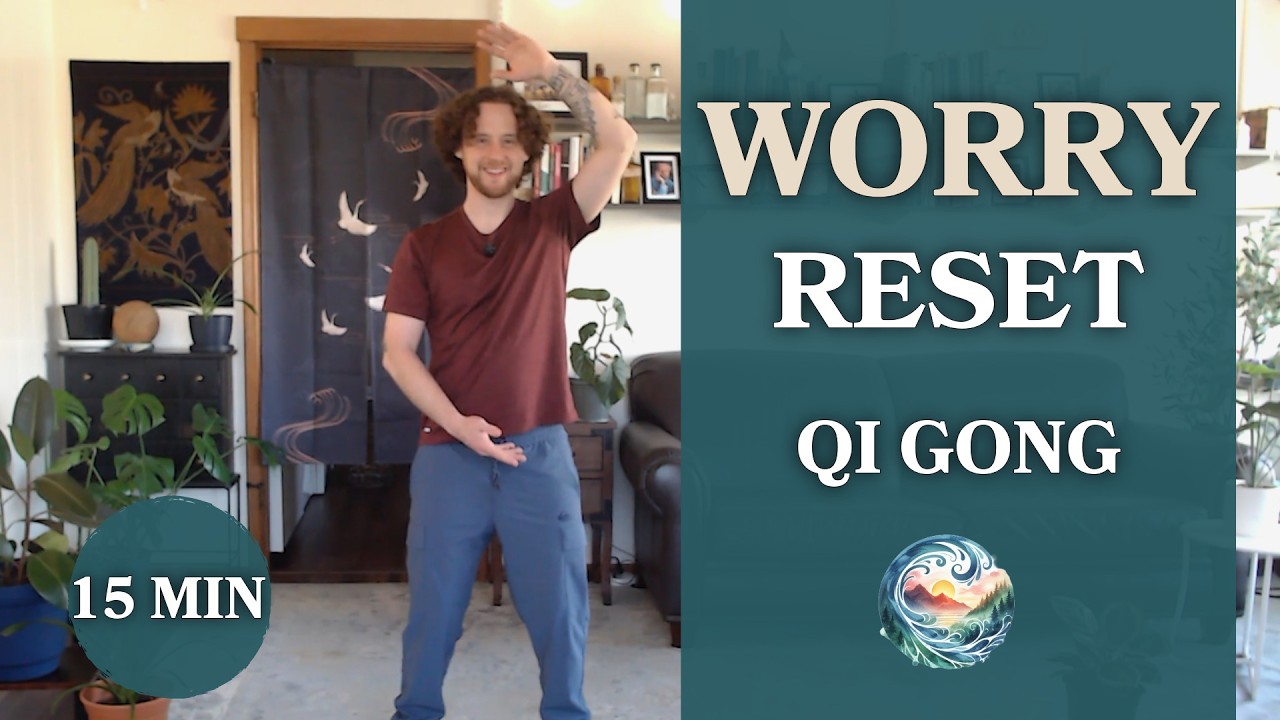 Reduce Worrying & Overthinking | Qi Gong | 15 MIN
