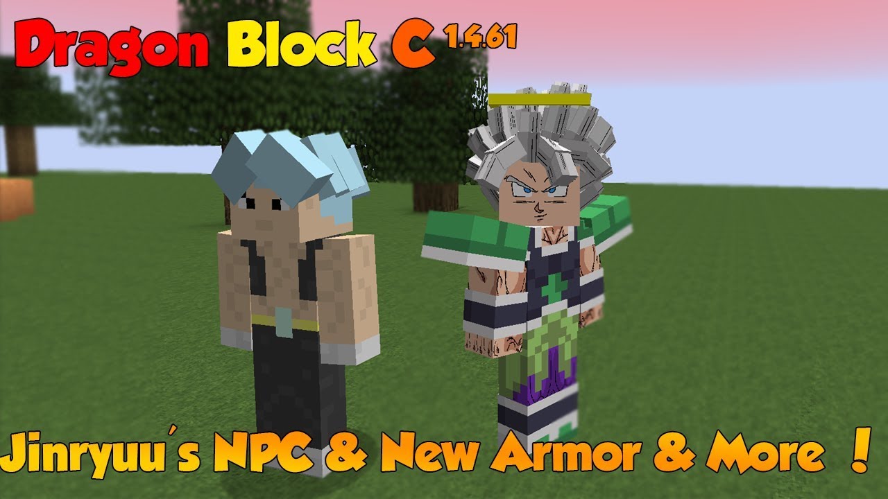 Jinryuu's NPC ! Dragon Block C Update 1.4.61 | Minecraft