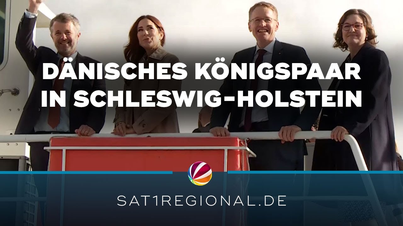 D&auml;nisches K&ouml;nigspaar zu Gast in Schleswig-Holstein