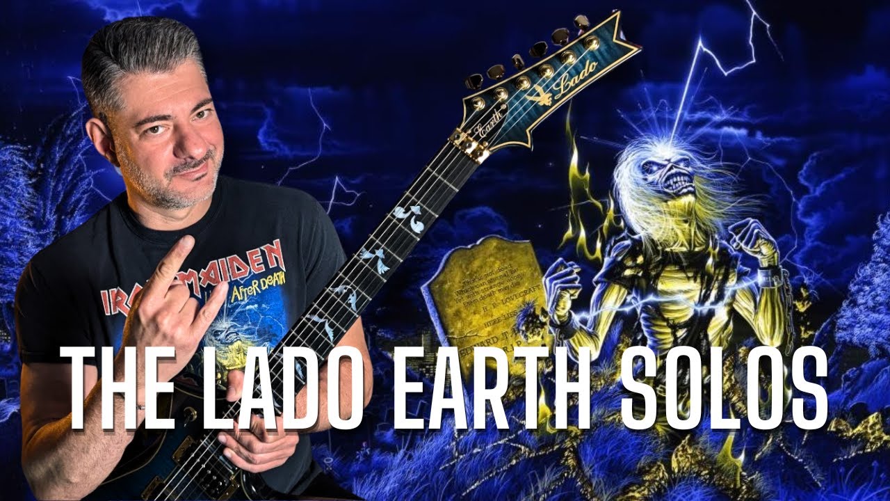 Adrian Smith's Live After Death Solos...On My Brand New Lado Earth
