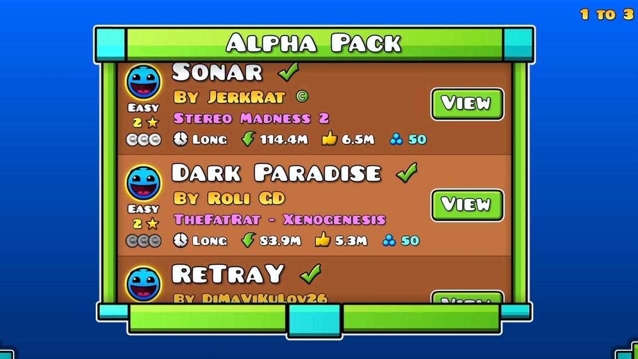 Alpha pack by robtop games
