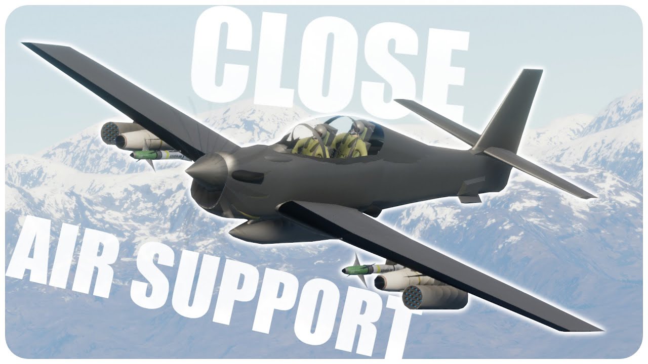 I built a MODERN PROP CAS aircraft in Flyout!