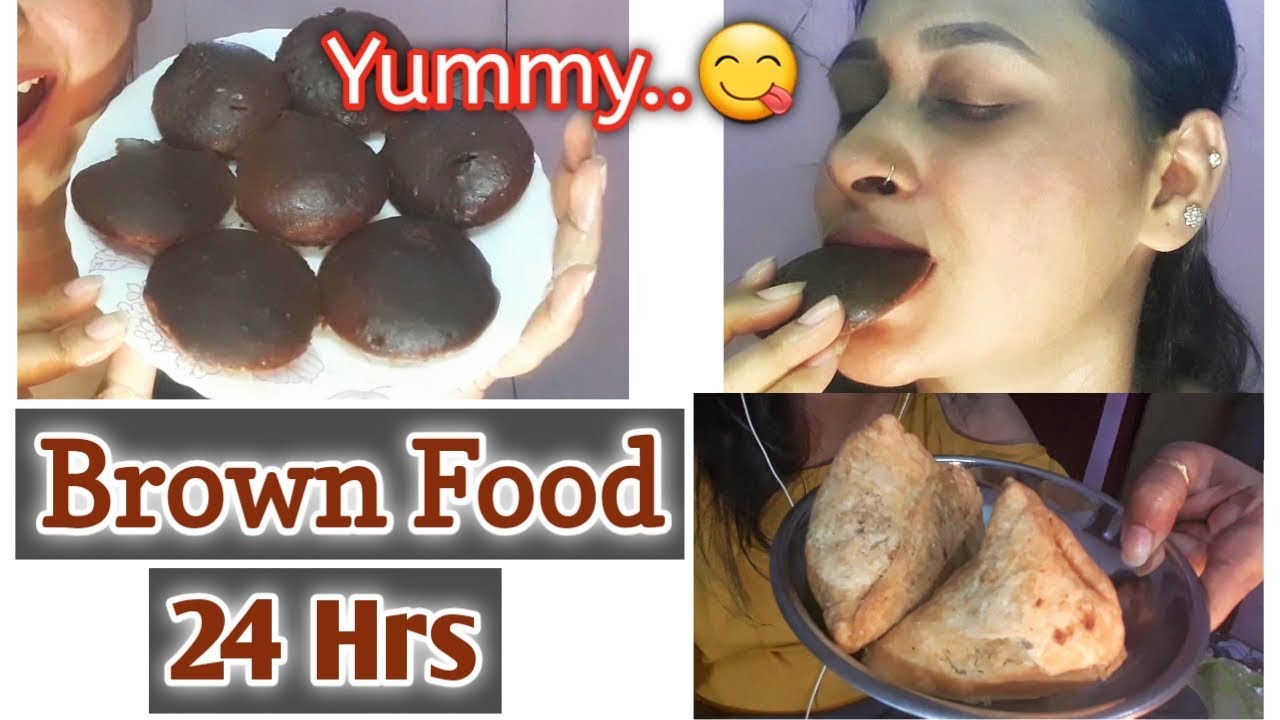 I only ate BROWN FOOD for 24 Hours