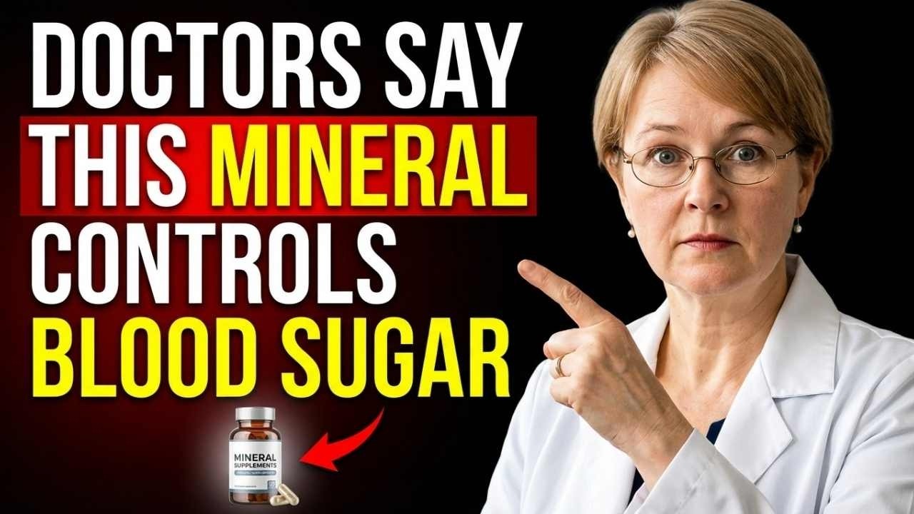 Doctor Explains #1 Mineral that Control Diabetes Naturally  Senior Health